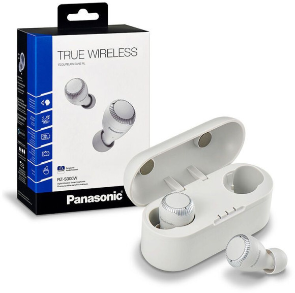 Гарнитура внутриканальные Panasonic RZ-S300WGE-W белый беспроводные bluetooth в ушной раковине Гарнитура внутриканальные Panasonic RZ-S300WGE-W белый беспроводные bluetooth в ушной раковине