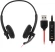 Наушники с микрофоном Оклик HS-L900 черный 2.8м накладные оголовье (1532022)