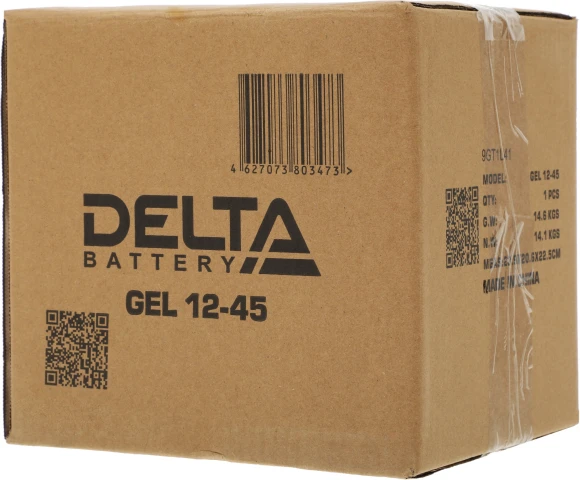 Батарея для ИБП Delta GEL 12-45 12В 45Ач Батарея для ИБП Delta GEL 12-45 12В 45Ач