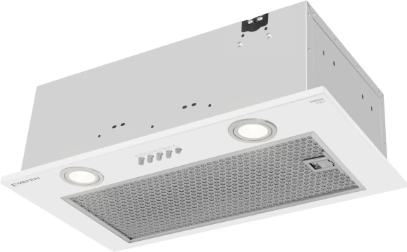 Вытяжка встраиваемая Meferi Power INBOX52WH белый управление: кнопочное (1 мотор) Вытяжка встраиваемая Meferi Power INBOX52WH белый управление: кнопочное (1 мотор)