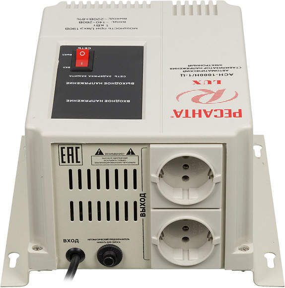 Стабилизатор напряжения Ресанта АСН-1000Н/1-Ц однофазный серый (63/6/14) Стабилизатор напряжения Ресанта АСН-1000Н/1-Ц однофазный серый (63/6/14)