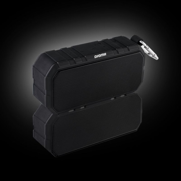 Колонка порт. Digma S-40 черный 10W 1.0 BT 2000mAh (SP4010B) Колонка порт. Digma S-40 черный 10W 1.0 BT 2000mAh (SP4010B)