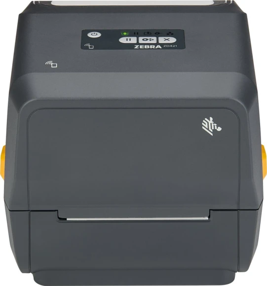 Термопринтер Zebra ZD421 (ZD4A042-30EM00EZ) 203dpi 152мм/с/USB/BT для печ.этик. черный