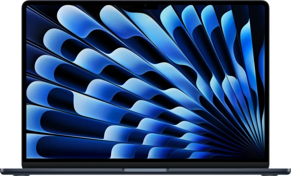 Ноутбук Apple MacBook Air A3448 M5 10 core 16Gb SSD512Gb/10 core GPU 15.3" Liquid Retina (2880x1864) macOS midnight WiFi BT Cam (MDVH4LL/A)