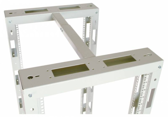Стойка двухрамная ЦМО СТК-33.2 33U 620ммX800мм направл.под закл.гайки 300кг серый Стойка двухрамная ЦМО СТК-33.2 33U 620ммX800мм направл.под закл.гайки 300кг серый