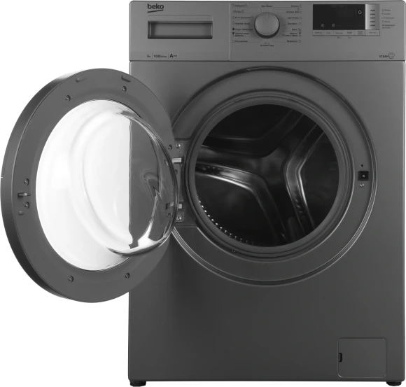 Стиральная машина Beko WSRE6512ZSS класс: A загр.фронтальная макс.:6кг серебристый