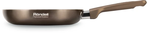 Сковорода Rondell Impressia RDA-1155 круглая 28см покрытие: Xylan Plus ручка несъемная (без крышки) коричневый