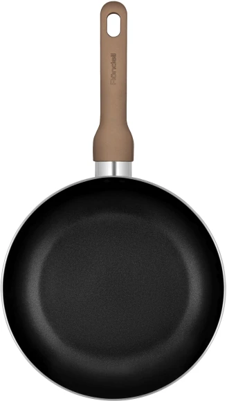 Сковорода Rondell Impressia RDA-1155 круглая 28см покрытие: Xylan Plus ручка несъемная (без крышки) коричневый