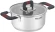 Кастрюля Rondell Stripes RDS-1636 1.2л. d=16см (с крышкой) стальной
