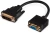 Переходник Buro DVI-D (m) VGA (f) 0.23м (BU-DVI-VGA) черный