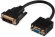 Переходник Buro DVI-D (m) VGA (f) 0.23м (BU-DVI-VGA) черный