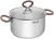 Кастрюля Rondell Etery RDS-1600 5.1л. d=24см (с крышкой) стальной