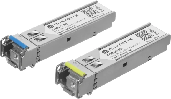 Трансивер MikroTik S-3553LC20D SM 1.25Гбит/с Трансивер MikroTik S-3553LC20D SM 1.25Гбит/с