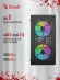 Корпус Bloody BD-CC101 черный без БП mATX 1x80mm 1x92mm 2x120mm 2xUSB2.0 1xUSB3.0 audio