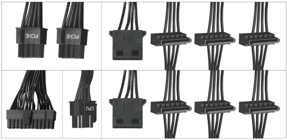 Блок питания Bloody ATX 550W BD-PS550B 80+ bronze (20+4pin) APFC 120mm fan 6xSATA RTL