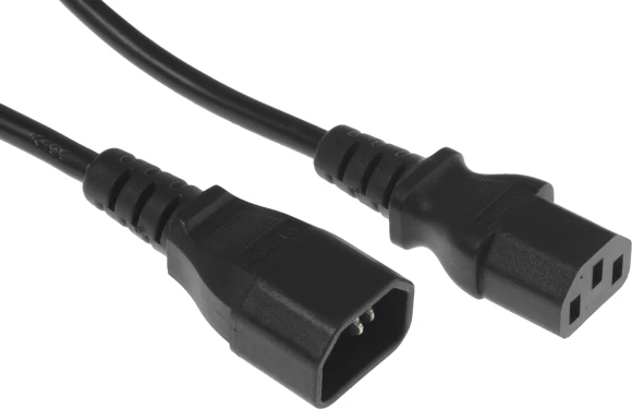 Шнур питания Lanmaster LAN-PP13/14-3.0-BK черный