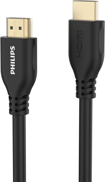 Кабель аудио-видео Philips 4K 60 Гц Ultra HD HDMI (m)/HDMI (m) 1.5м. позолоч.конт. черный (SWV4110/56)