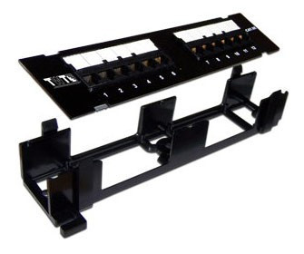 Патч-панель Lanmaster TWT-PP12UTP-H 10" 1U 12xRJ45 кат.5E UTP Патч-панель Lanmaster TWT-PP12UTP-H 10" 1U 12xRJ45 кат.5E UTP