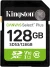 Флеш карта SDXC 128GB Kingston SDS3/128GB Canvas Select Plus V10 w/o adapter