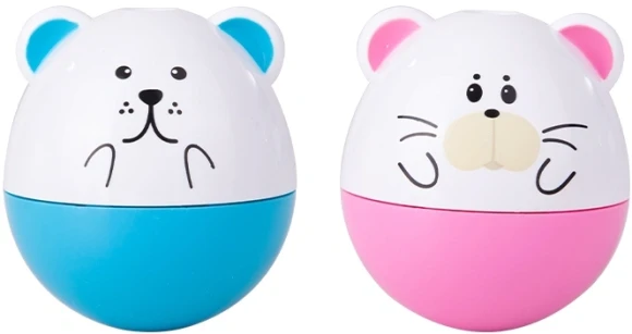 Точилка для карандашей ручная Deli E0522 Неваляшка E0522 1 отверстие пластик ассорти