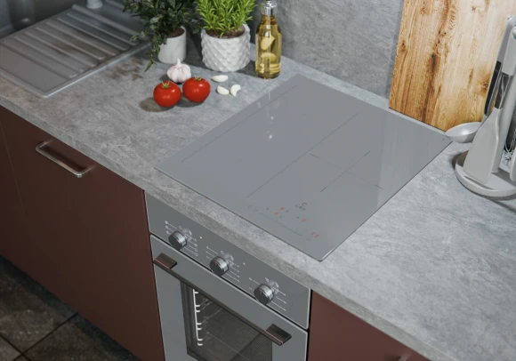 Индукционная варочная поверхность Lex EVI 431A GR серый Индукционная варочная поверхность Lex EVI 431A GR серый