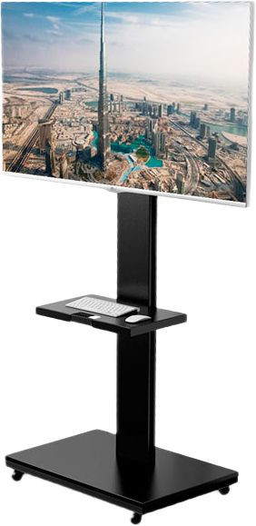 Подставка для телевизора Holder PR-106 черный 26"-70" макс.45кг напольный наклон Подставка для телевизора Holder PR-106 черный 26"-70" макс.45кг напольный наклон