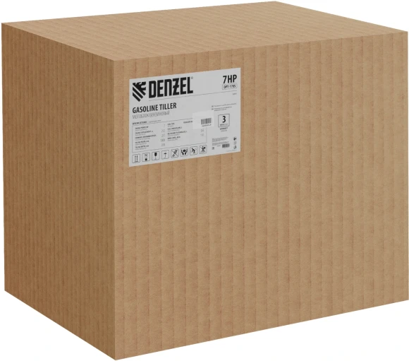 Мотоблок Denzel DPT-170S бензиновый 7л.с. (56441)
