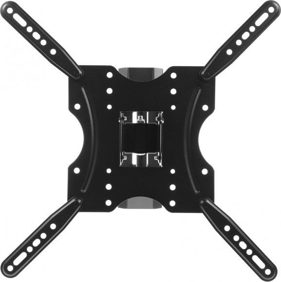 Кронштейн для телевизора Ultramounts UM904 черный 32"-55" макс.30кг настенный поворотно-выдвижной и наклонный