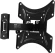 Кронштейн для телевизора Buro FL1S черный 20"-48" макс.15кг настенный поворот и наклон
