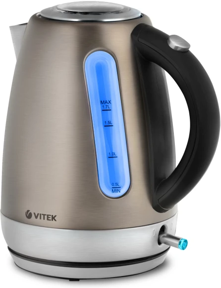 Чайник электрический Vitek VT-7025 1.7л. 2100Вт бронзовый корпус: металл/пластик Чайник электрический Vitek VT-7025 1.7л. 2100Вт бронзовый корпус: металл/пластик