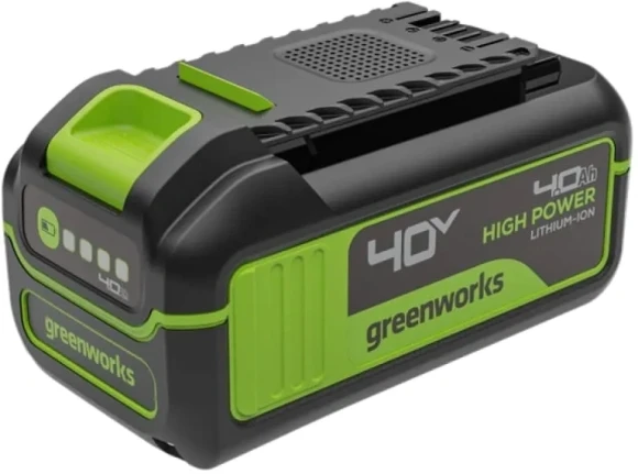 Батарея аккумуляторная Greenworks G40HP4 40В 4Ач Li-Ion (2958507) Батарея аккумуляторная Greenworks G40HP4 40В 4Ач Li-Ion (2958507)