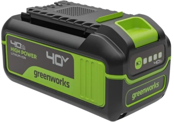 Батарея аккумуляторная Greenworks G40HP4 40В 4Ач Li-Ion (2958507) Батарея аккумуляторная Greenworks G40HP4 40В 4Ач Li-Ion (2958507)