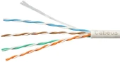 Кабель информационный Cabeus UTP-4P-CAT.5E-SOLID-ST-OUT кат.5E U/UTP 4 пары PE внешний 305м черный