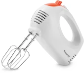 Миксер ручной Maxwell MW-1358 W 300Вт белый/оранжевый