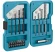 Набор оснастки Makita Square (D-40200) (17пред.) для шуруповертов/дрелей