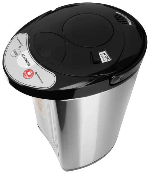 Термопот Starwind STP5401 6л. 800Вт черный/серебристый Термопот Starwind STP5401 6л. 800Вт черный/серебристый