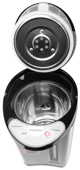 Термопот Starwind STP5401 6л. 800Вт черный/серебристый Термопот Starwind STP5401 6л. 800Вт черный/серебристый