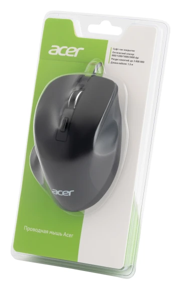 Мышь Acer OMW120 черный оптическая 2000dpi USB 6but (ZL.MCEEE.00H) Мышь Acer OMW120 черный оптическая 2000dpi USB 6but (ZL.MCEEE.00H)