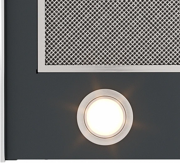 Вытяжка каминная Elikor MiX 50П-650-Э3Д антрацит управление: электронное (1 мотор)