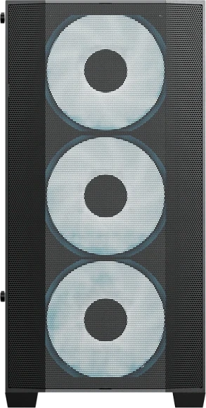 Корпус Accord ACC-195M черный без БП mATX 8x120mm 2xUSB2.0 1xUSB3.0 audio bott PSU