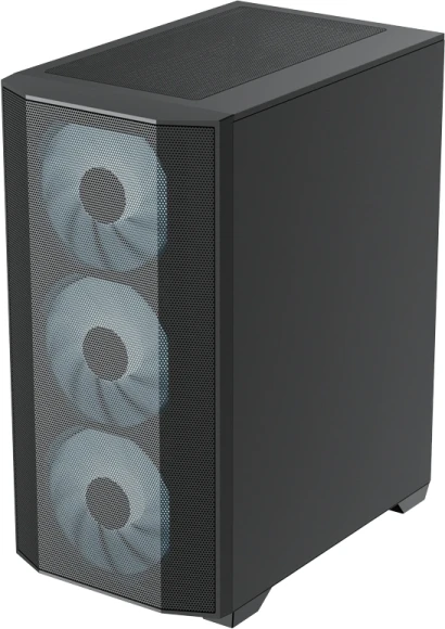 Корпус Accord ACC-195M черный без БП mATX 8x120mm 2xUSB2.0 1xUSB3.0 audio bott PSU