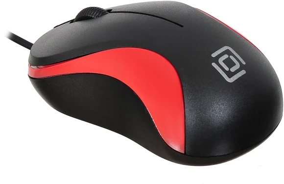 Мышь Оклик 115S черный/красный оптическая 1200dpi USB для ноутбука 3but (711637) Мышь Оклик 115S черный/красный оптическая 1200dpi USB для ноутбука 3but (711637)