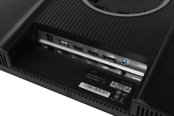 Монитор NPC 27" MD2707-K черный IPS LED 1ms 16:9 HDMI M/M матовая HAS Piv 250cd 178гр/178гр 1920x1080 240Hz G-Sync FreeSync DP FHD USB 5.5кг