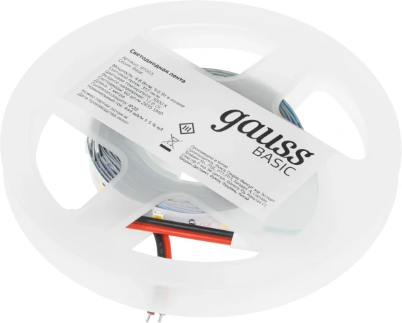Лента светодиод. Gauss Basic 2м (BT003)