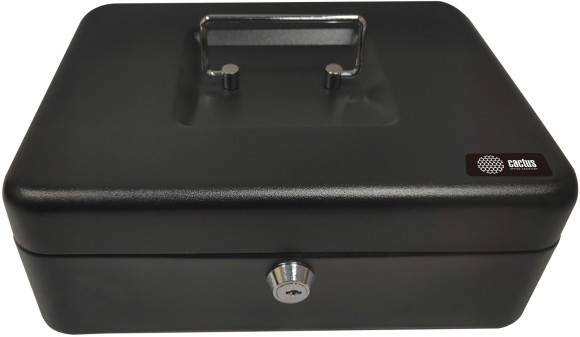 Ящик для денег Cactus CS-CB-003 90x250x180 графитовый Ящик для денег Cactus CS-CB-003 90x250x180 графитовый