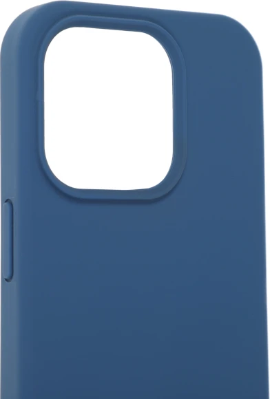 Чехол (клип-кейс) Deppa для Apple iPhone 15 Pro Liquid Silicone синий Чехол (клип-кейс) Deppa для Apple iPhone 15 Pro Liquid Silicone синий