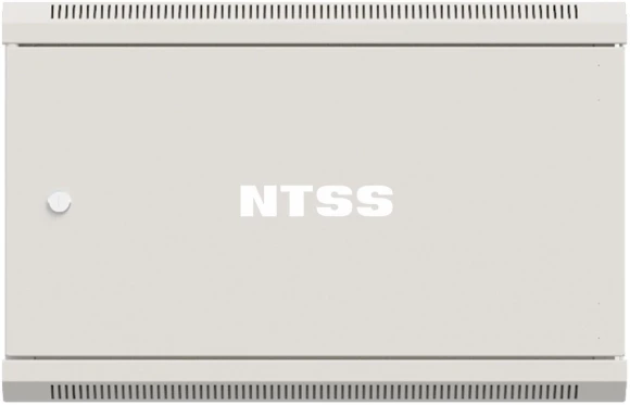 Шкаф коммутационный NTSS Премиум (NTSS-W9U6060FD) настенный 9U 570x600мм пер.дв.металл 60кг серый 500мм 22кг 220град. 500мм IP20 сталь