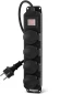 Сетевой фильтр Buro 400MDP-5-B 5м (4 розетки) черный (коробка)