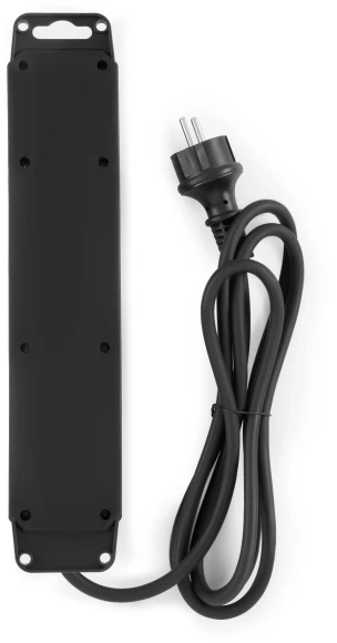 Сетевой фильтр Buro 400MDP-5-B 5м (4 розетки) черный (коробка)