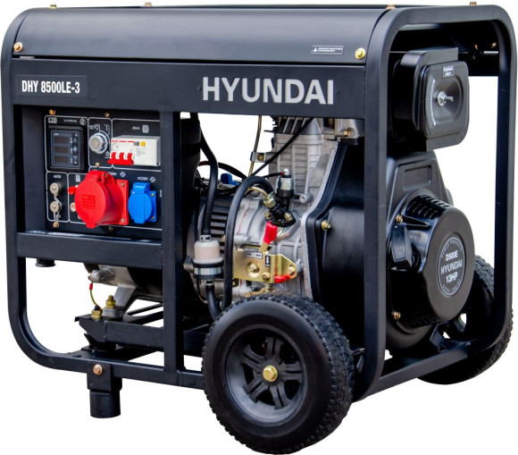 Генератор Hyundai DHY 8500LE-3 7.2кВт